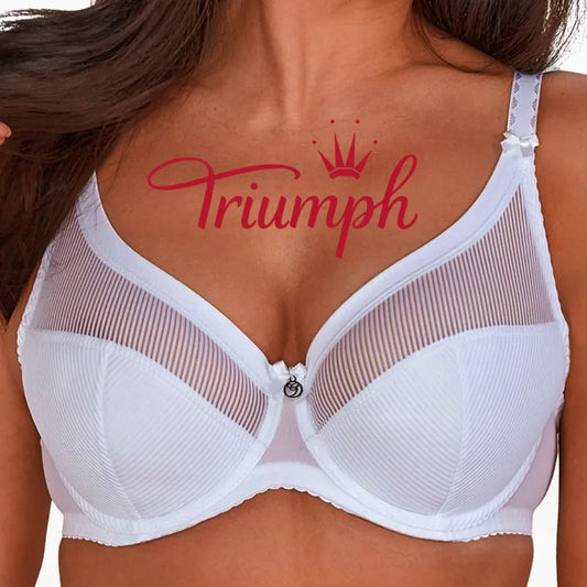 Triumph® Confezione da 4 reggiseni 💖50% di sconto ✨ Reggiseno fantastico e comodo per taglie forti, nuovo modello per il 2025.
