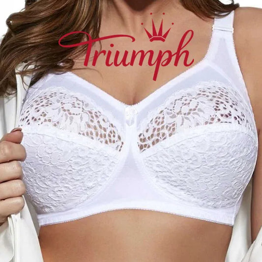 Triumph® - Reggiseni 4 pezzi con ricamo morbido 💖50% di sconto ✨2025 Nuovi reggiseni per donne taglie forti