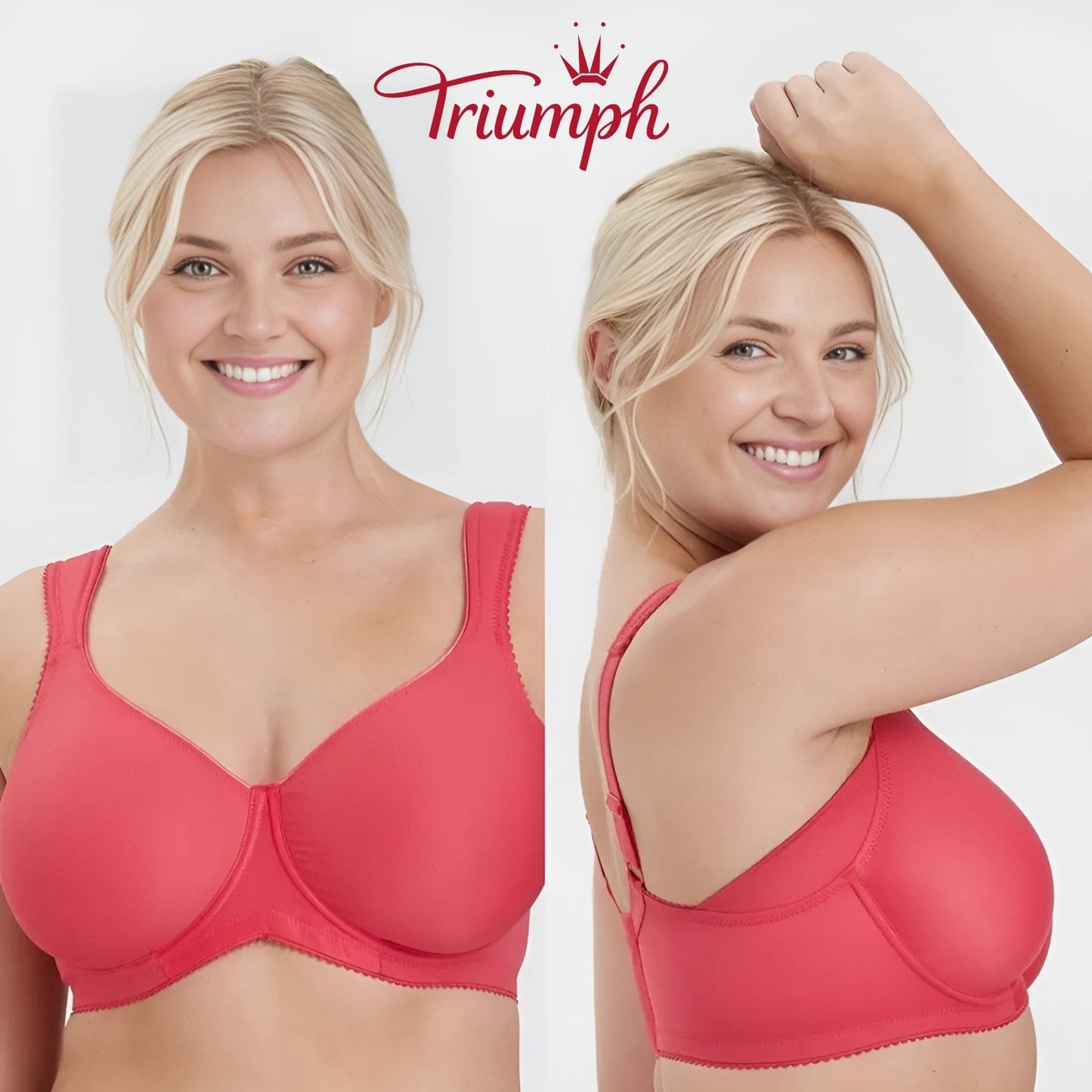 Triumph – (4 pezzi) reggiseno push-up coppa grande