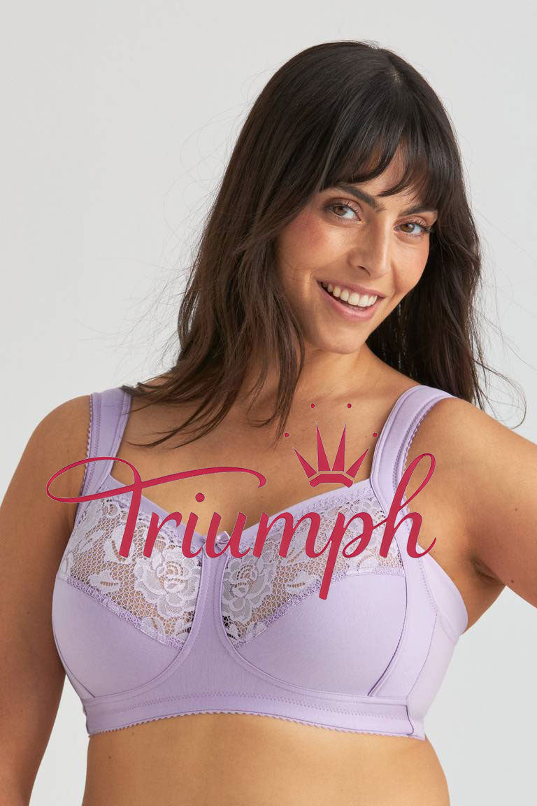 Triumph - Confezione da 4 pezzi (75A-115F) 💝 Reggiseno in pizzo