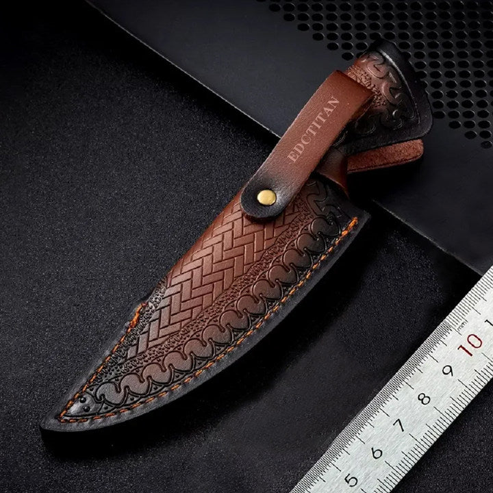 Frostfang Draconite Edge: coltello da caccia VG10