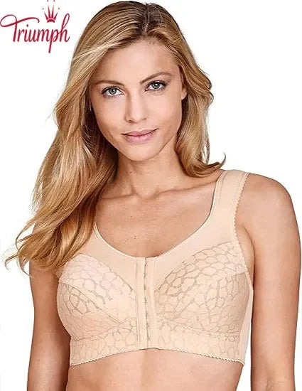 Triumph – (4 pezzi) reggiseno jacquard anteriore da donna (senza anello in acciaio)