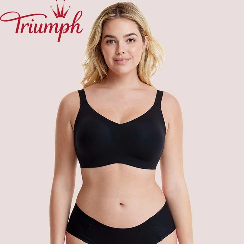Triumph (3 pezzi). Reggiseno senza cuciture in lattice naturale