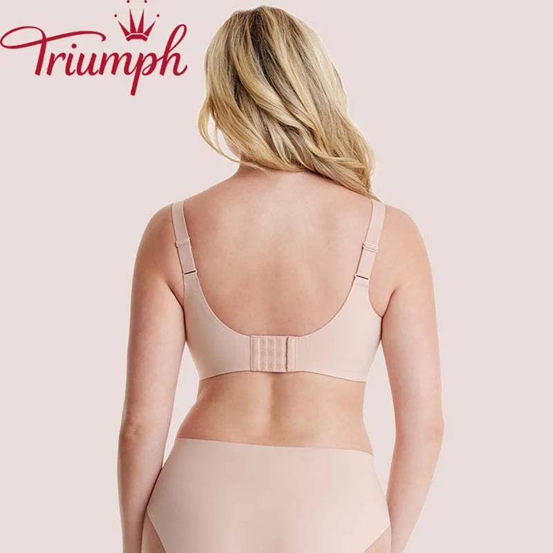Triumph (3 pezzi). Reggiseno senza cuciture in lattice naturale
