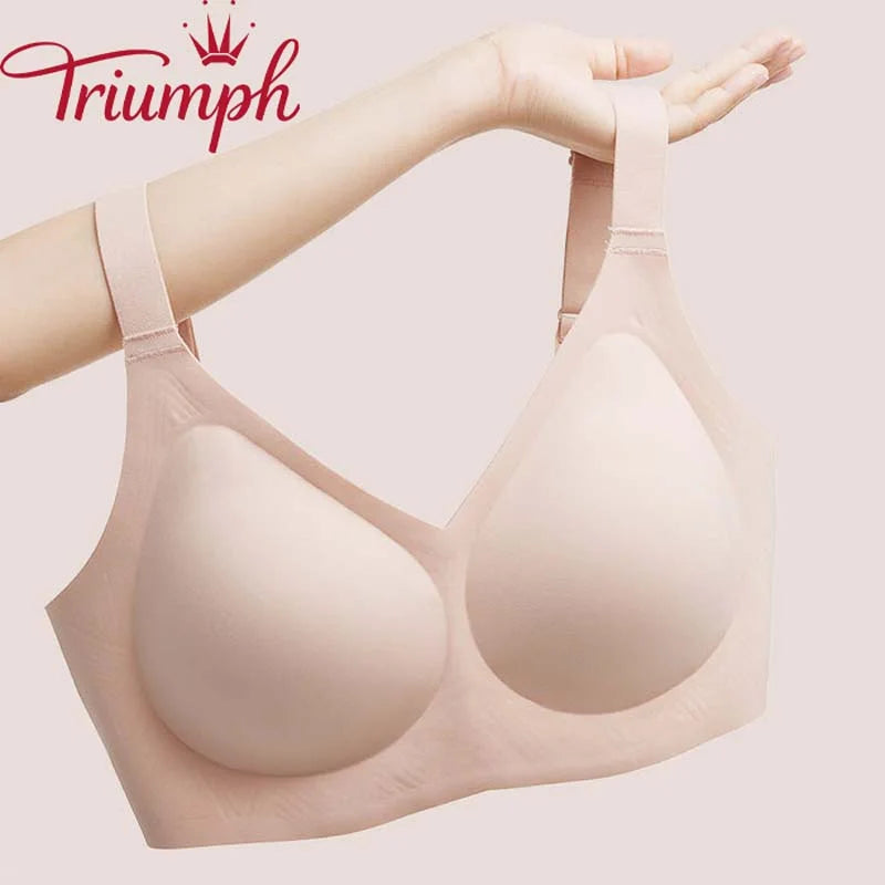 Triumph (3 pezzi). Reggiseno senza cuciture in lattice naturale