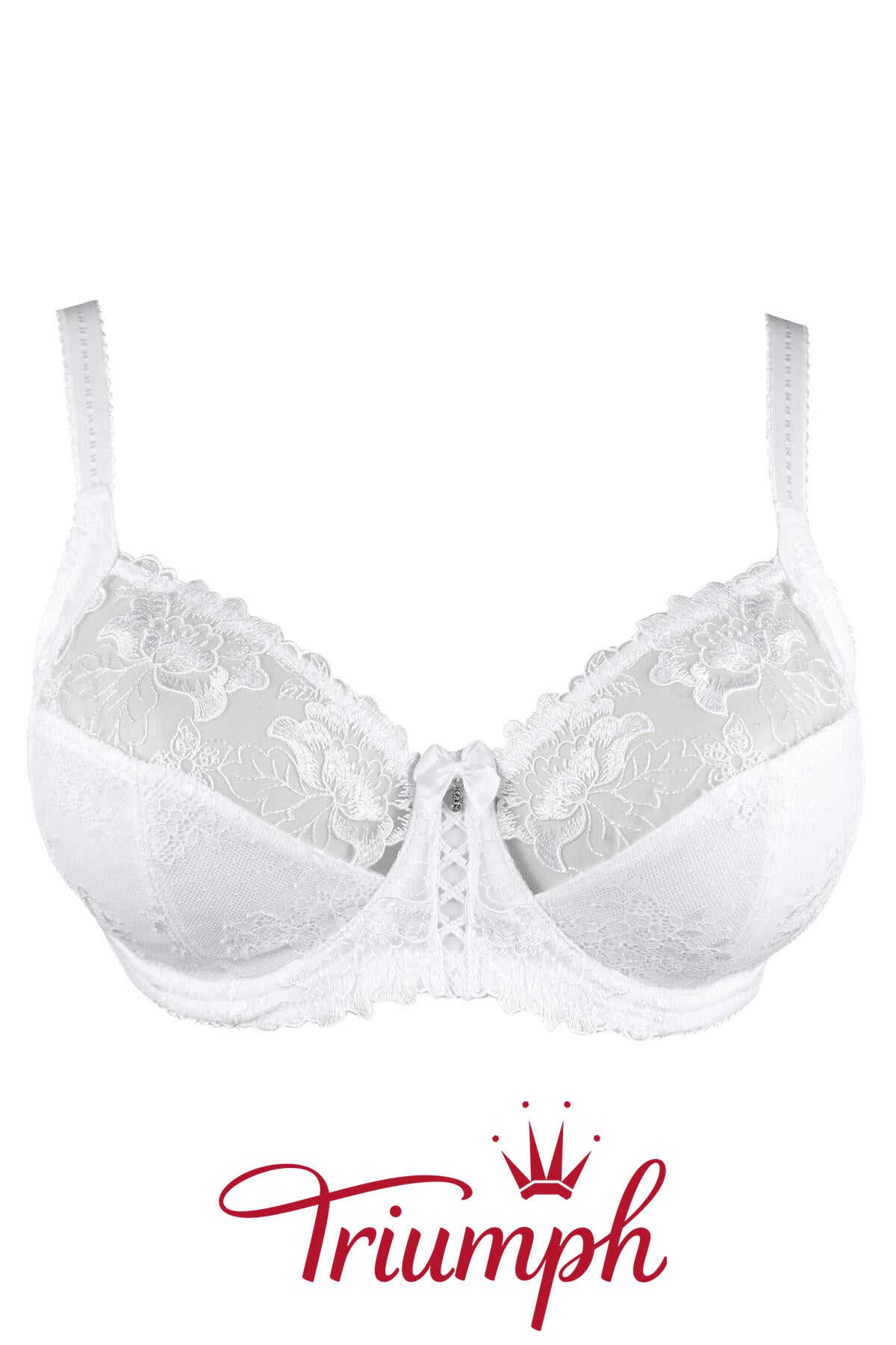Triumph – Reggiseno in pizzo ricamato 4 pezzi "Sofia" con supporto laterale