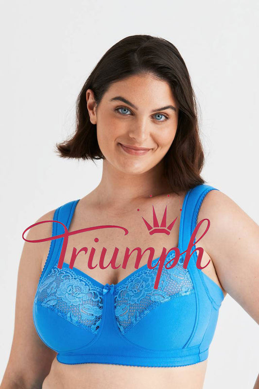 Triumph - Confezione da 4 pezzi (75A-115F) 💝 Reggiseno in pizzo