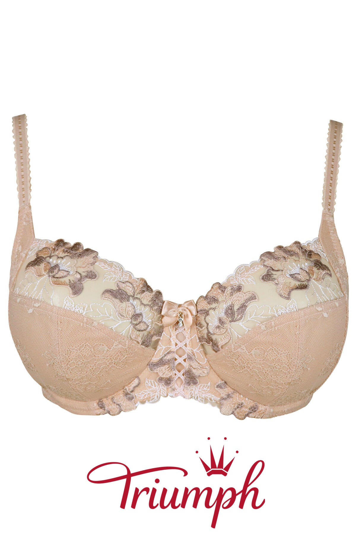 Triumph – Reggiseno in pizzo ricamato 4 pezzi "Sofia" con supporto laterale