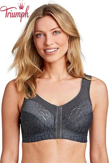 Triumph – (4 pezzi) reggiseno jacquard anteriore da donna (senza anello in acciaio)