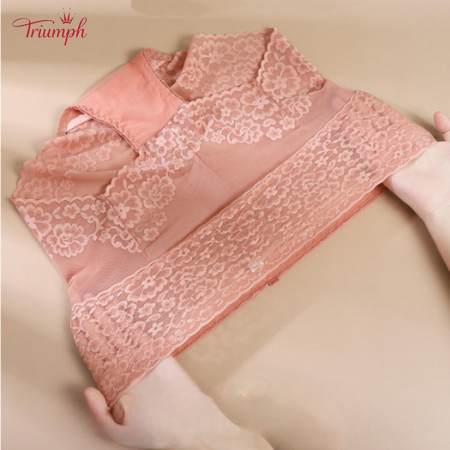 Triumph - Confezione da 4 mutandine sexy in pizzo, pizzo popolare, spedizione gratuita, 40-120 kg