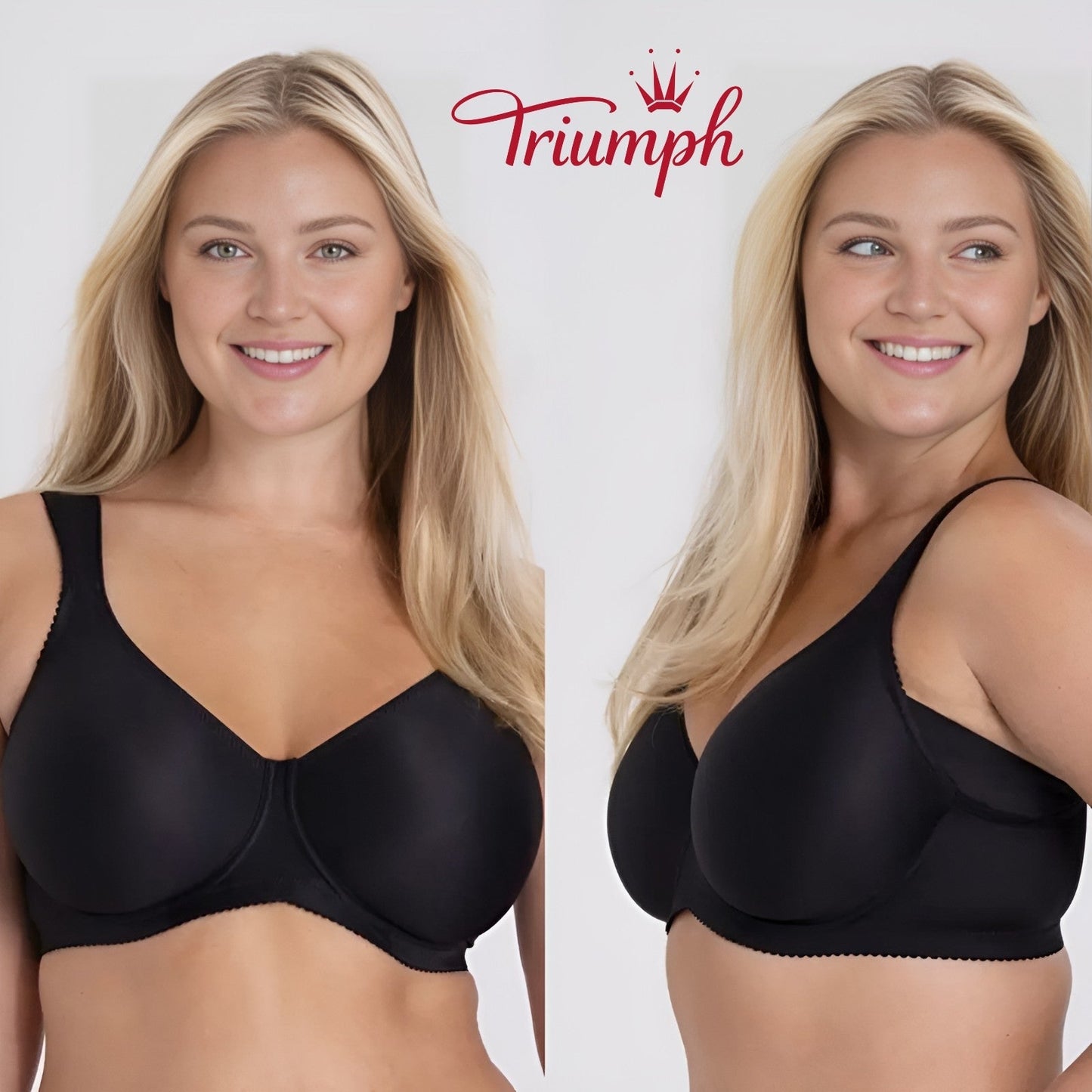 Triumph – (4 pezzi) reggiseno push-up coppa grande