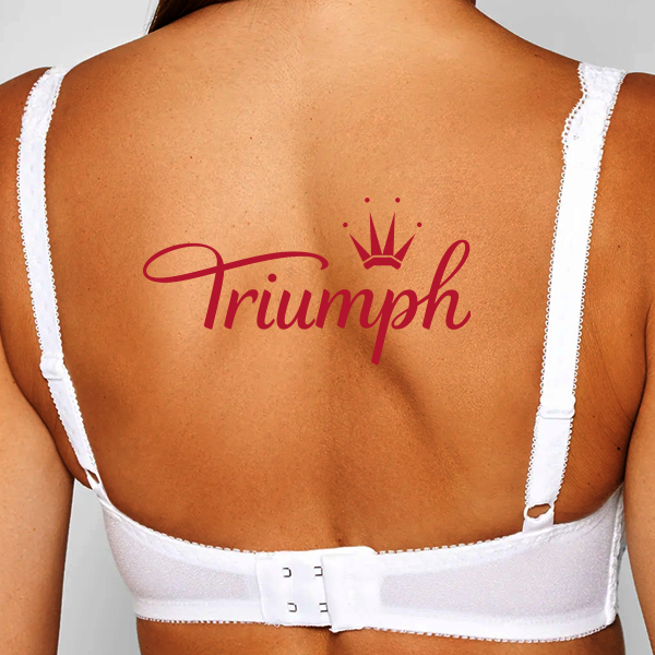 Triumph® 4 pezzi.✨💝Comodo reggiseno in pizzo con ricami floreali, taglie forti [75A-120F]