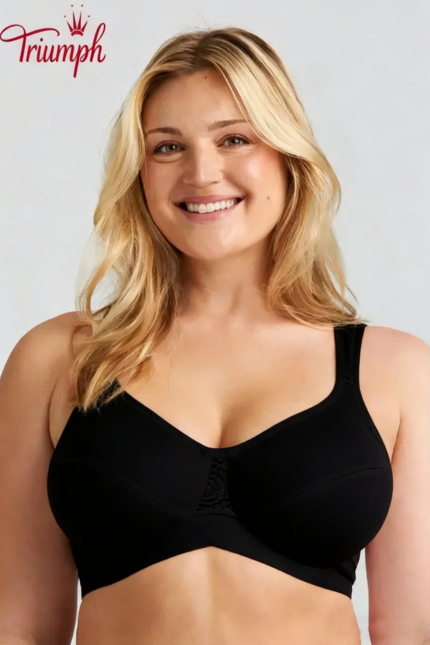 Triumph - (4 pezzi) reggiseno in cotone con supporto