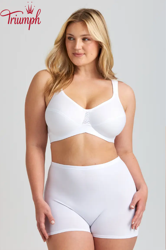 Triumph - (4 pezzi) reggiseno in cotone con supporto